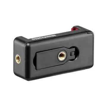 Manfrotto Universal Clamp with 1/4 Thread Connections for Up to 3.2" Smartphones