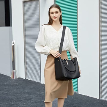 SQLP Large Work Tote Bag Stylish & Functional Handbag