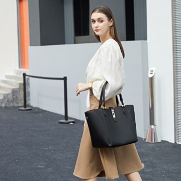 SQLP Large Work Tote Bag Stylish & Functional Handbag