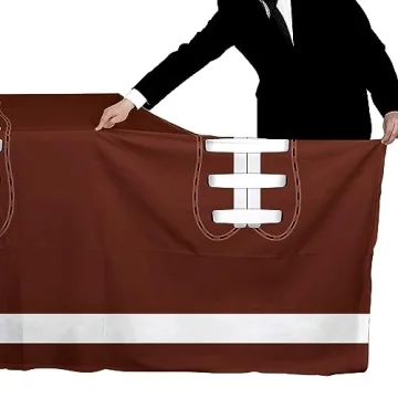 Football Party Disposable Tablecloths for Game Day Fun