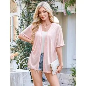 Halife Women's Lightweight Kimono Cardigan for Summer