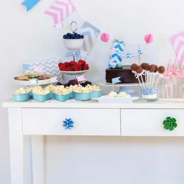 Heart Shaped Mini Cupcake Cups 20 Sets with Lids