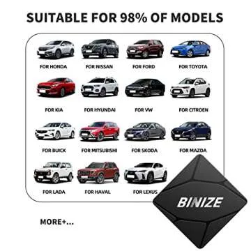 Wireless Carplay Adapter & Android Auto Wireless Adapter, 2-in-1 Converts Wired to Wireless Carplay Dongle for Plug & Play Carplay Android Auto Car with iOS 10+ / Android 11+