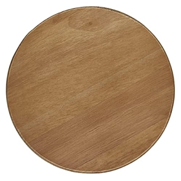 Versatile Wooden Pedestal Stand for Home Kitchen Bathroom Decor