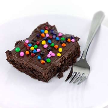 Rainbow Candy Coated Chocolate Chips, Bulk Size (1 lb. Resealable Zip Lock Stand Up Bag)