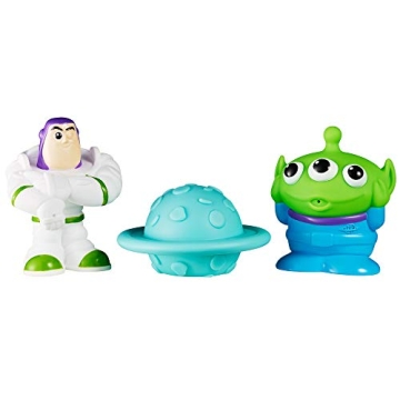 The First Years Disney/Pixar Toy Story Bath Toys - Buzz Lightyear, Alien, and Planet - Squirting Kid...
