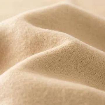 CALVIN & OLIVIA Ultra-Soft Winter Cashmere Feel Scarf Warm Long Unisex Winter Scarves Perfect Holiday Gift for Women Men Amazing Camel