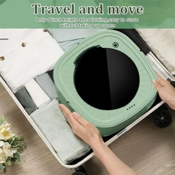 Compact 9L Mini Washing Machine for Travel Convenience