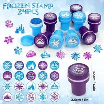 Winrayk Frozen Party Favors for Kids Birthday Supplies
