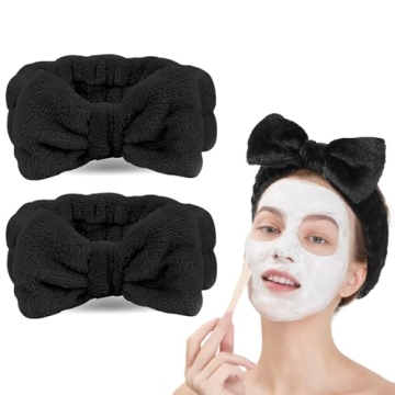 LADES Facial Headband - Cushioned Terry Cloth for Makeup and Skincare