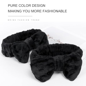 Soft LADES Facial Headband for Skincare & Makeup Routines