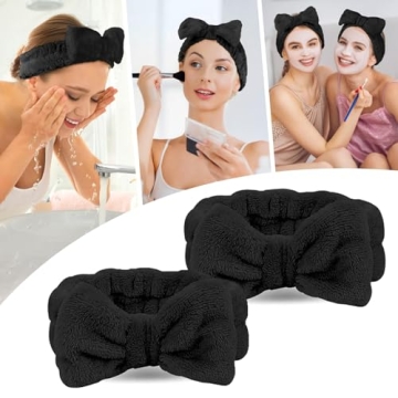 Soft LADES Facial Headband for Skincare & Makeup Routines
