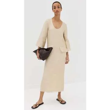 Madewell Women's Transport Early Weekender Woven Tote, Coffee Bean, Brown, One Size