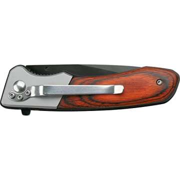 Snake Eye Tactical Everyday Carry Folding Pocket Knife Ideal For Engraving