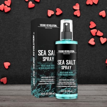 Viking Revolution Sea Salt Spray for Men - Hair Texturizing Spray