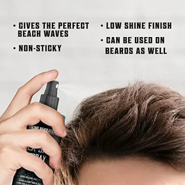Viking Revolution Sea Salt Spray for Men - Hair Texturizing Spray