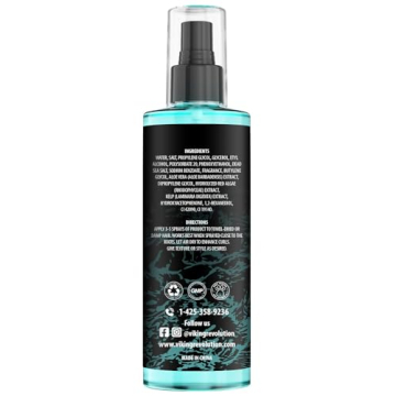 Viking Revolution Sea Salt Spray for Men - Hair Texturizing Spray
