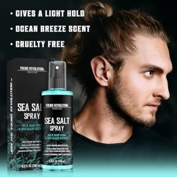 Viking Revolution Sea Salt Spray for Men - Hair Texturizing Spray