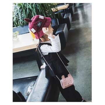 Mini Cute Pink Rabbit Handbag for Girls