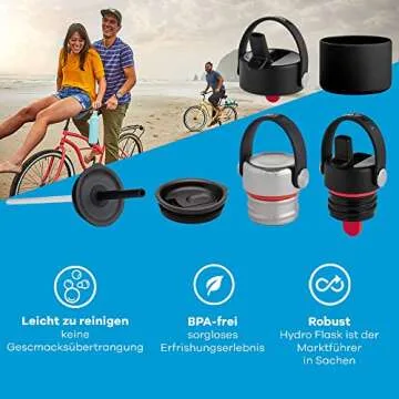 Hydro Flask Flex Boot for Ultimate Protection - Fits 32 & 40 oz Bottles | Durable, BPA-Free Design