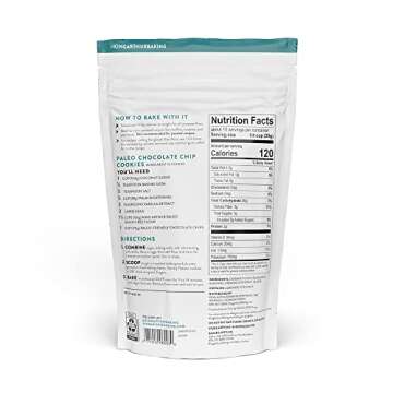 King Arthur, Grain-Free Paleo Baking Flour, Certified Gluten-Free, Non-GMO Project Verified, Certified Kosher, 16 Ounces