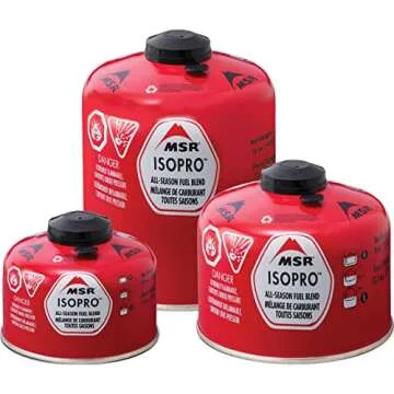 MSR IsoPro Fuel Canister - 4oz / 110g for Optimal Outdoor Cooking