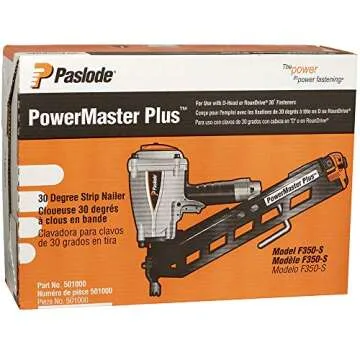 Paslode, Pneumatic Framing Nailer, 501000 PowerMaster, Air Compressor Powered