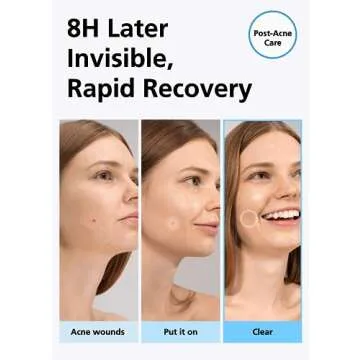 EasyDerm Hydrocolloid Pimple Patch for Clear Skin