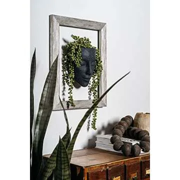 Bossa Linda Wall Planter | 7 Colors Avail | Unique Face Planters Pots Head Planter - Plant Gifts for...