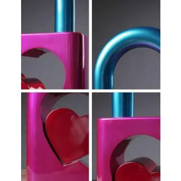 NENBOLEC Heart Sculpture Decor for Art Lovers