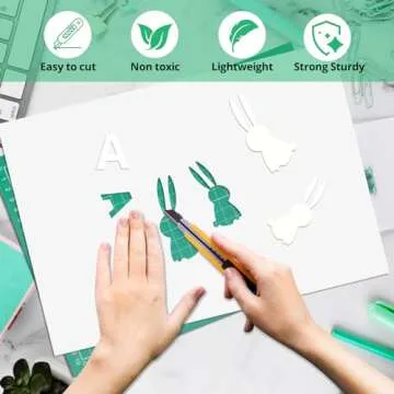 CreGear Foam Boards 5 Pack - Ideal for Crafts and Signage