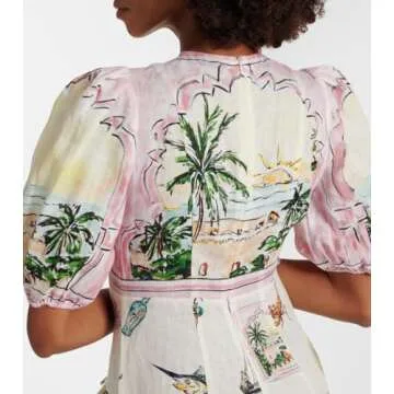 Trendy Puff Sleeve Maxi Dress for Stylish Summer Looks