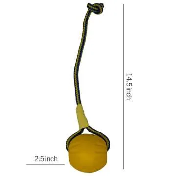 Starmark Swing 'n Fling DuraFoam Ball Dog Toy Medium