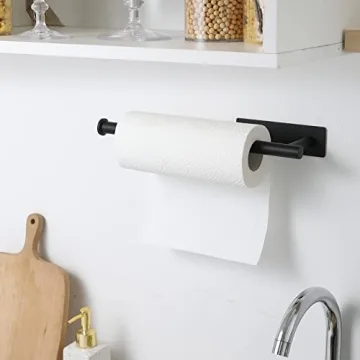 theaoo Under Cabinet Paper Towel Holder for Kitchen