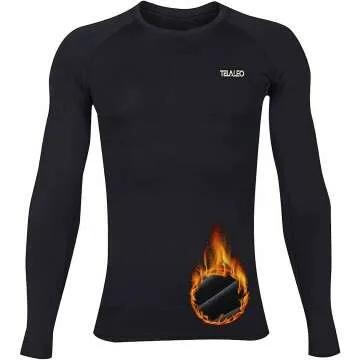 Youth Thermal Compression Long Sleeve Fleece Shirt