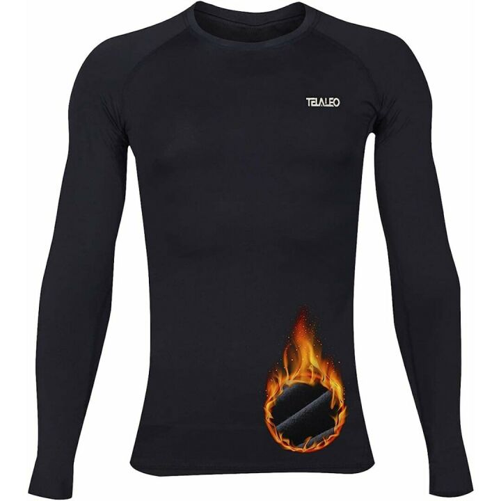 Youth Thermal Compression Long Sleeve Fleece Shirt
