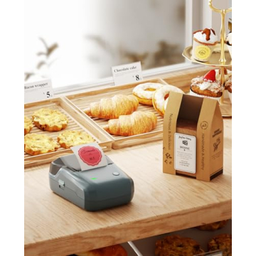 NIIMBOT B1 Bluetooth Label Printer Compact Easy Use