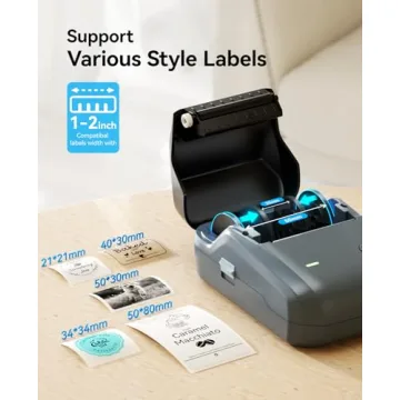 NIIMBOT B1 Bluetooth Label Printer Compact Easy Use