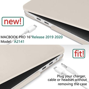 Stylish DONGKE Hard Shell Case for MacBook Pro 16 inch