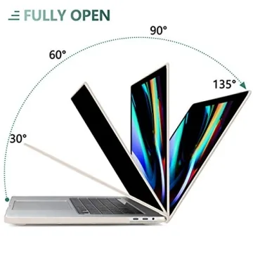 Stylish DONGKE Hard Shell Case for MacBook Pro 16 inch