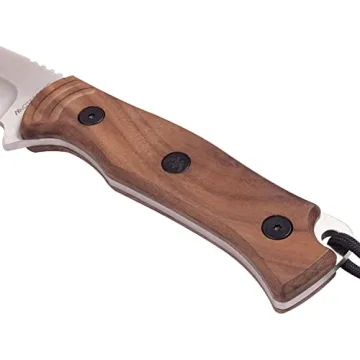 MOTEECRAG Fixed Blade Bushcraft Knife for Outdoor Comfort