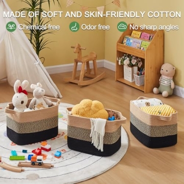 OIAHOMY Storage Basket for Home Organization Essentials