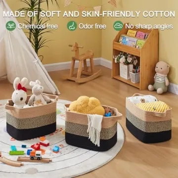 OIAHOMY Storage Basket for Home Organization Essentials