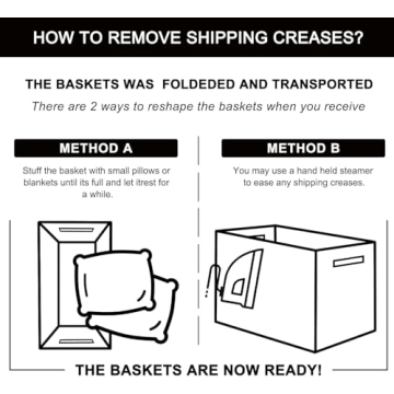 OIAHOMY Storage Basket for Home Organization Essentials