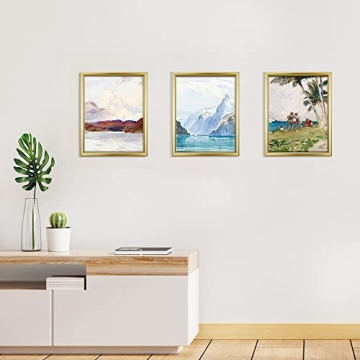 LaVie Home 8x10 Gold Picture Frames Set of 2