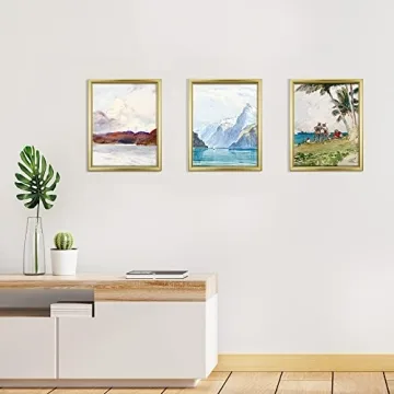 LaVie Home 8x10 Gold Picture Frames Set of 2