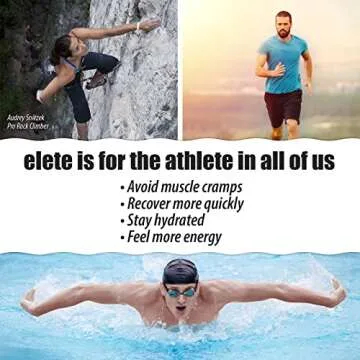 elete Electrolyte Add-in Hydration Drops | Sodium, Magnesium, Potassium & Trace Minerals | Unflavored, All Natural | Leg and Muscle Cramp Relief | Transform Any Drink into a Sports Drink, 18.6oz