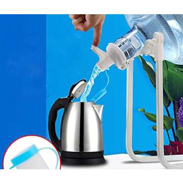 WOIWO 1 PCS Bucket Water Nozzle Stand Drinking Bucket Bucket Water Dispenser Pure Water Bucket Stand Faucet Inverted Drinking Fountain Cover