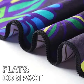 Compact Sandproof Beach Towel - Quick Dry & Lightweight