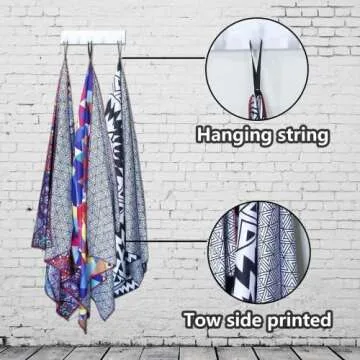 Compact Sandproof Beach Towel - Quick Dry & Lightweight